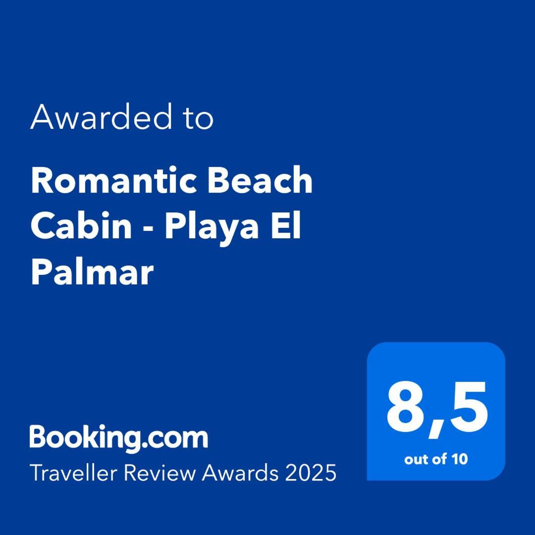 Romantic Beach Cabin - Playa El Palmar El Palmar  Eksteriør bilde